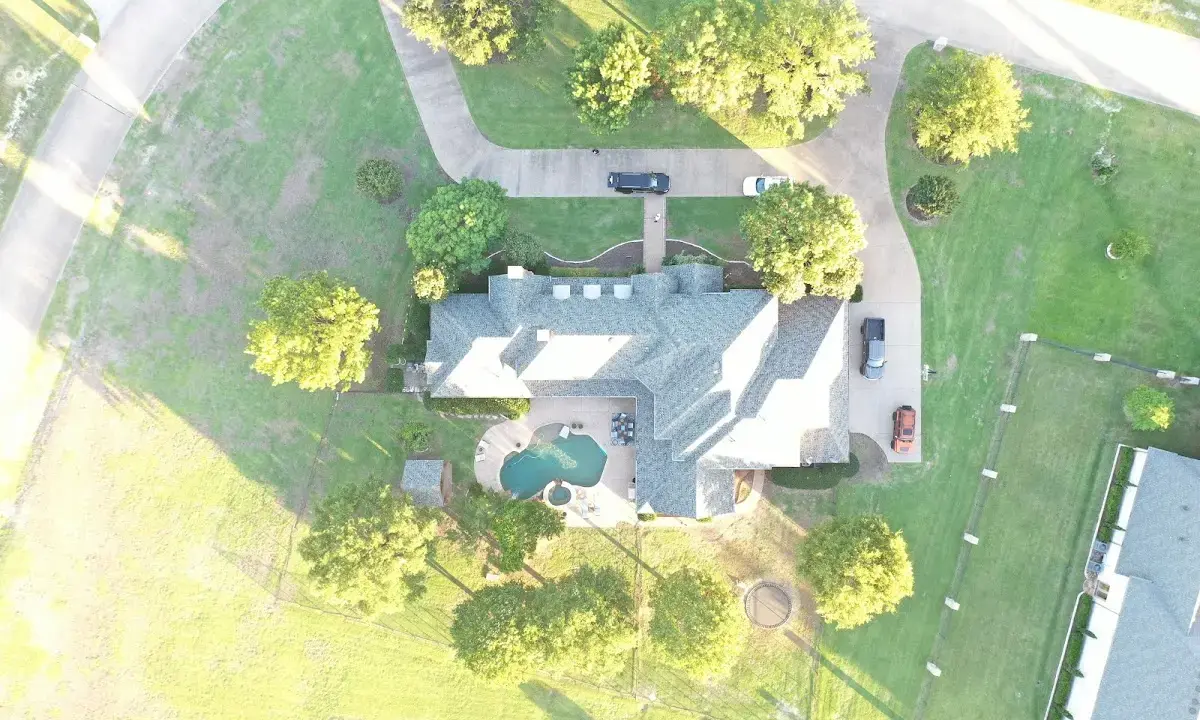 New shingle roof installation on a home in Tarboro